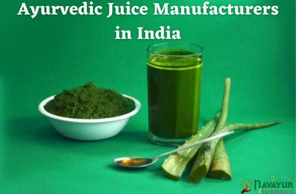 Ayurvedic Juice Manufacturers in India