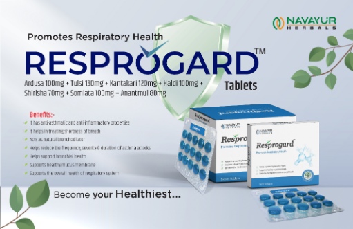 Ayurvedic Tablets to Promote Respiratory Health