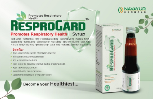 Ayurvedic Syrup to Promote Respiratory Health